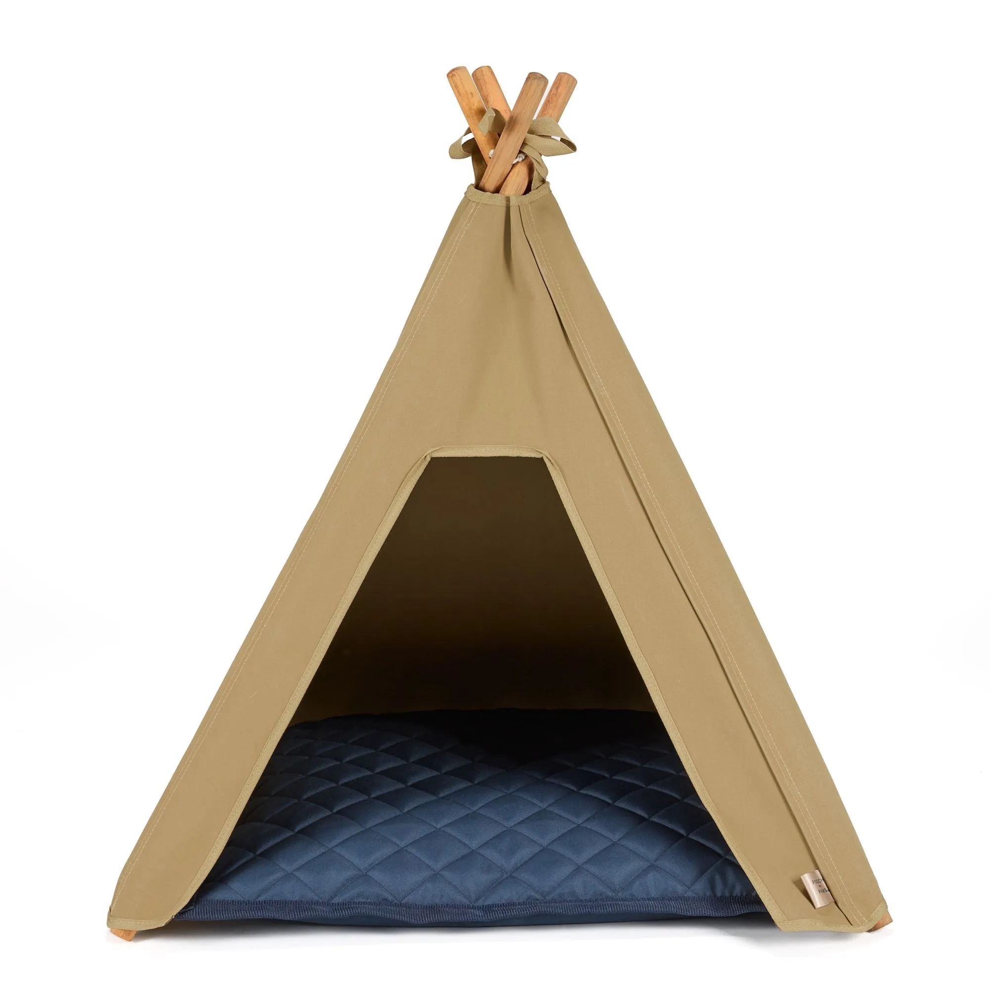 Cat Tent - Indoor/Outdoor Cat Teepee Tent - Strong, Waterproof Canvas