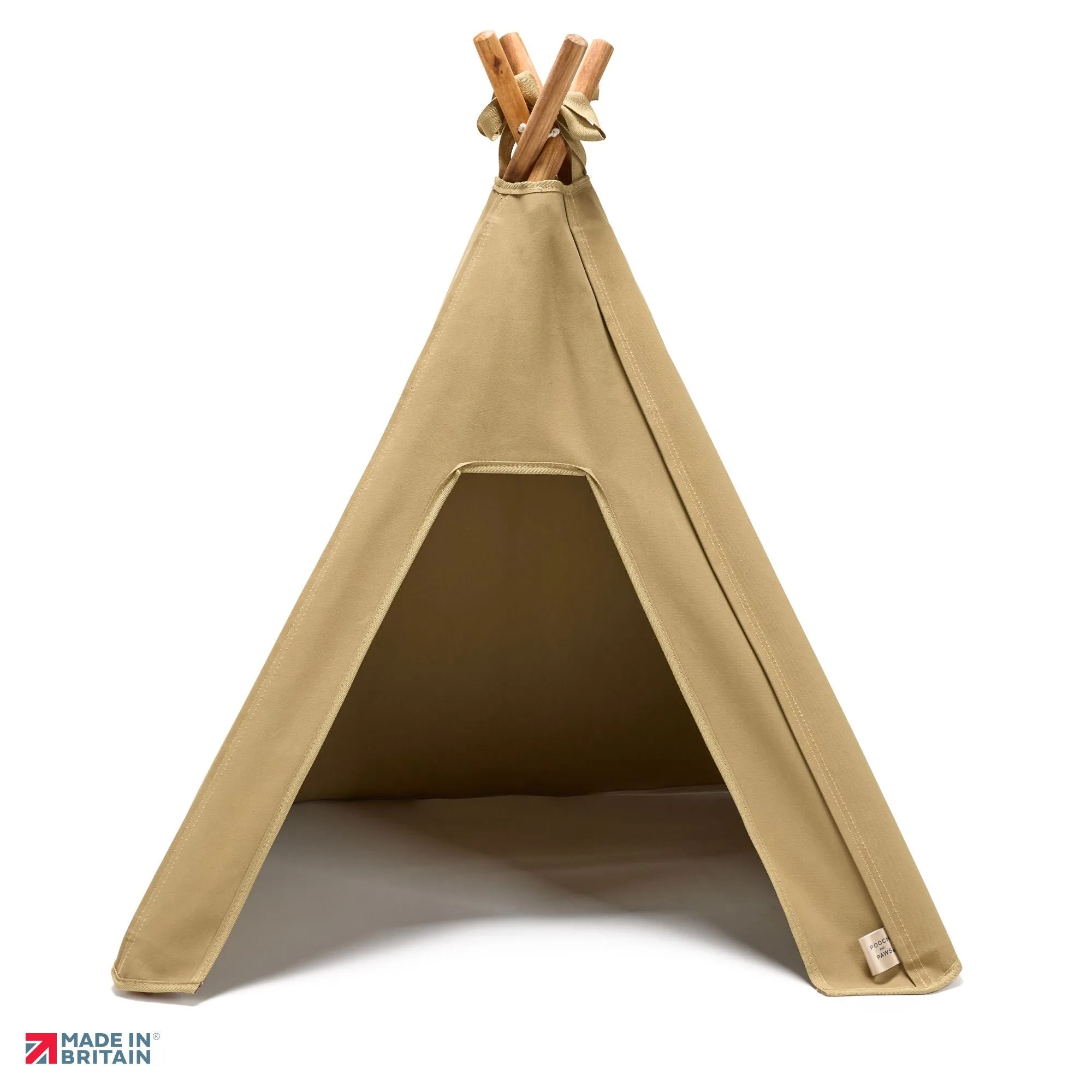 Cat Tent - Indoor/Outdoor Cat Teepee Tent - Strong, Waterproof Canvas