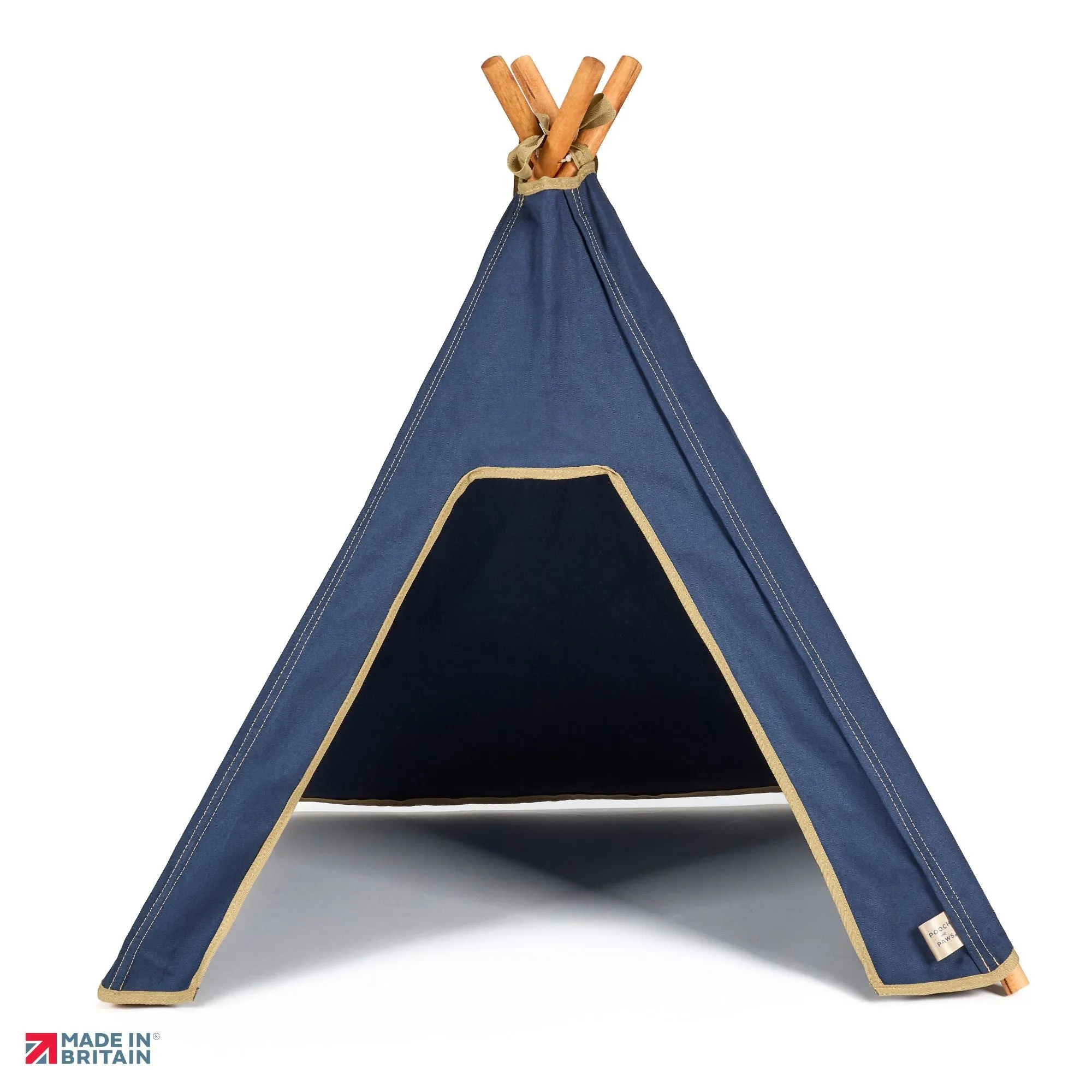 Cat Tent - Indoor/Outdoor Cat Teepee Tent - Strong, Waterproof Canvas
