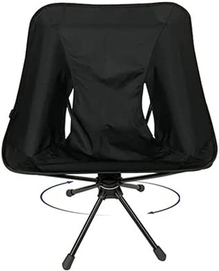 Chairs Camping Chairs Portable Foldable Lightweight Compact Outdoor Beach Chair Rotatable Aluminum Alloy Folding Chair