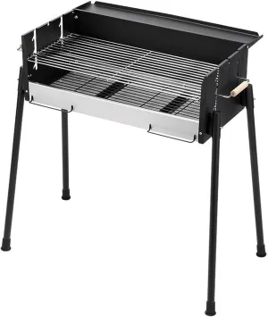 Charcoal Grill,5-8 Person Outdoor Camping Family Bbq Portable Folding Grill Adjustable Temperature Windproof Carbon Oven