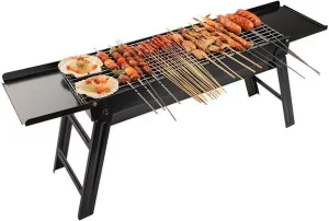 Charcoal Grill,Portable Barbecue Grill Folding BBQ Grill,Small Barbecue Grill,Outdoor Grill Tools for Camping Hiking Picnics Traveling