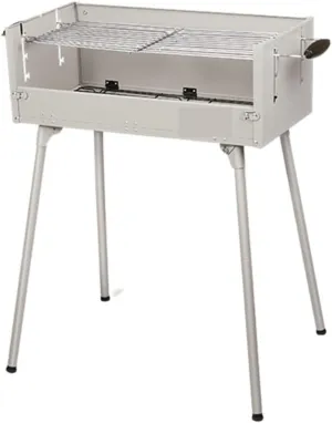 Charcoal Grills Outdoor Smokeless Folding Barbecue Grill Portable Front Mounted Camping Oven
