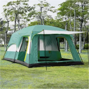 Cheap Tent 5 to 8 People Ventilation,Quick Build Beach Tent Stable Sturdy Tunnel Tent for Camping, Hiking, Mountaineering