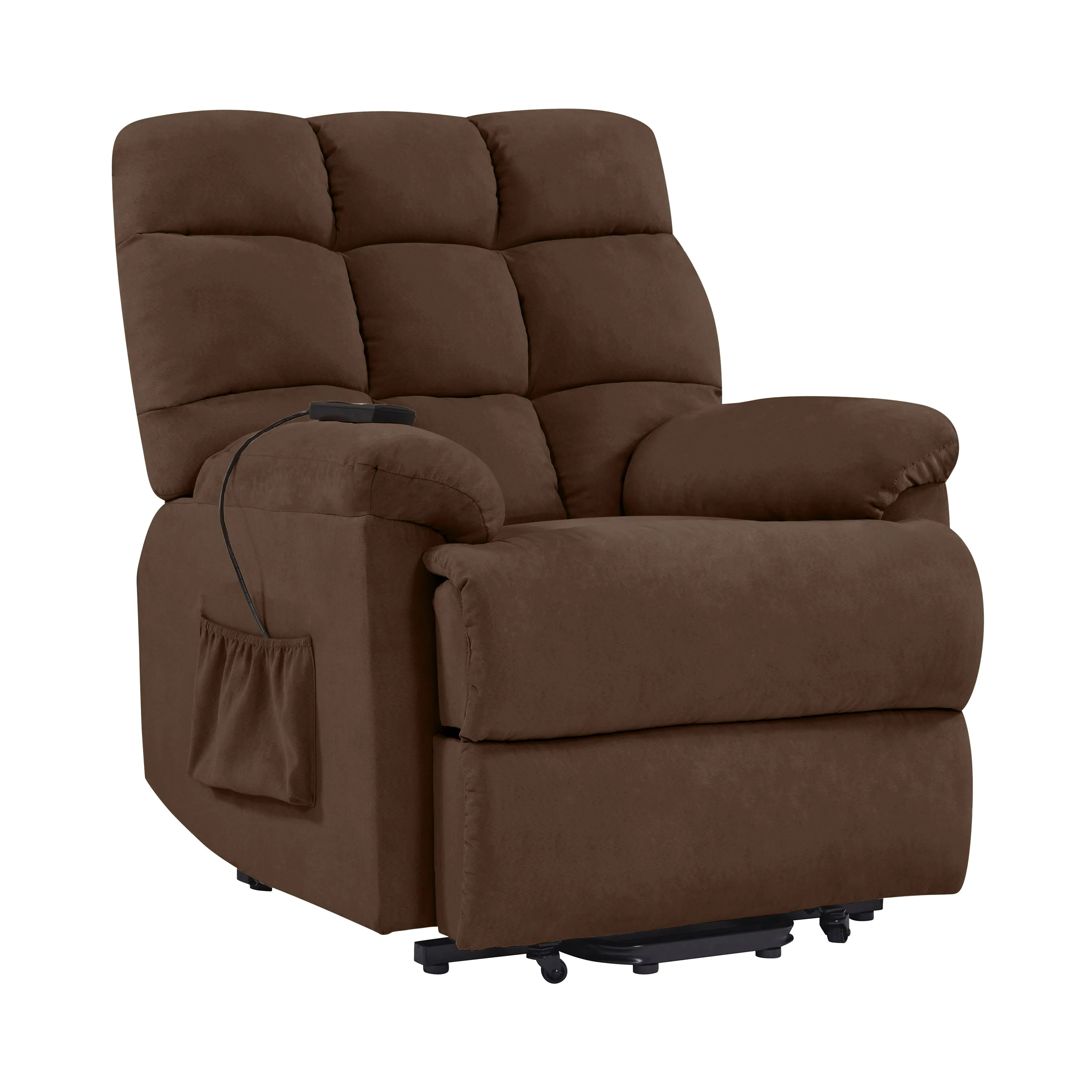 Cheraw Biscuit-Tufted Power Recline and Lift Chair