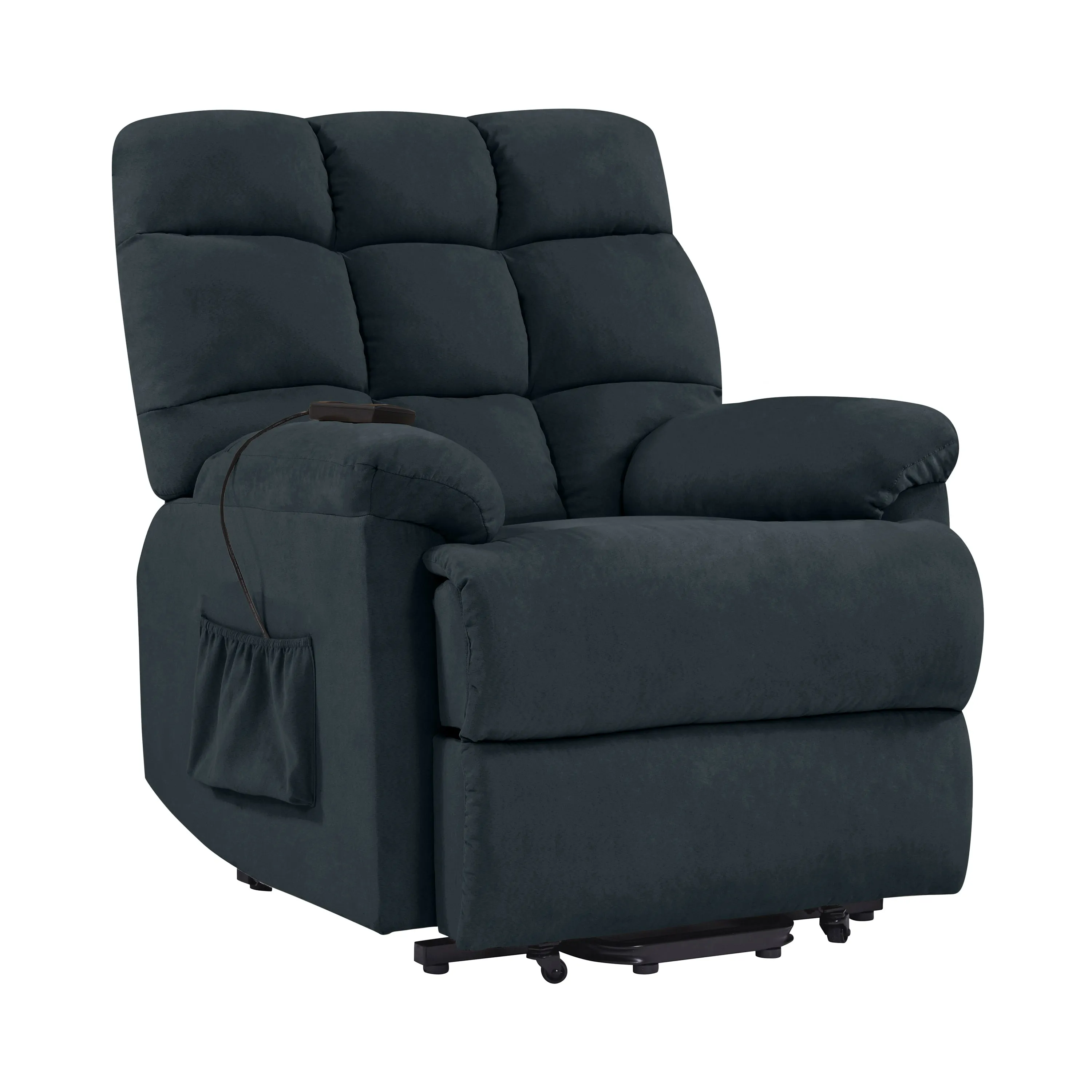 Cheraw Biscuit-Tufted Power Recline and Lift Chair