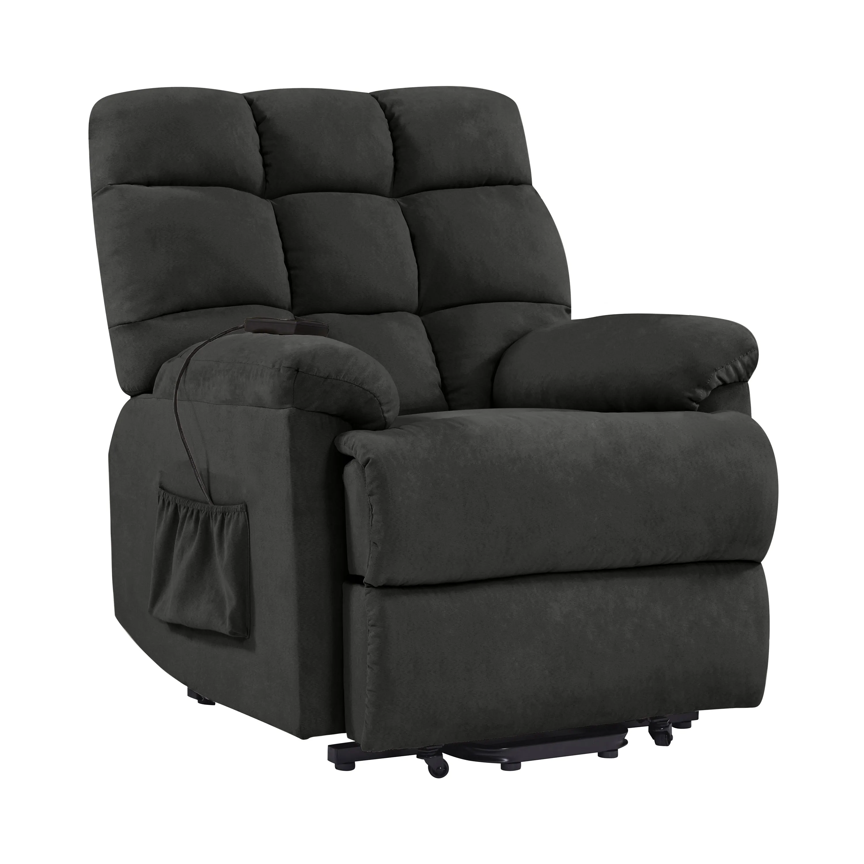 Cheraw Biscuit-Tufted Power Recline and Lift Chair
