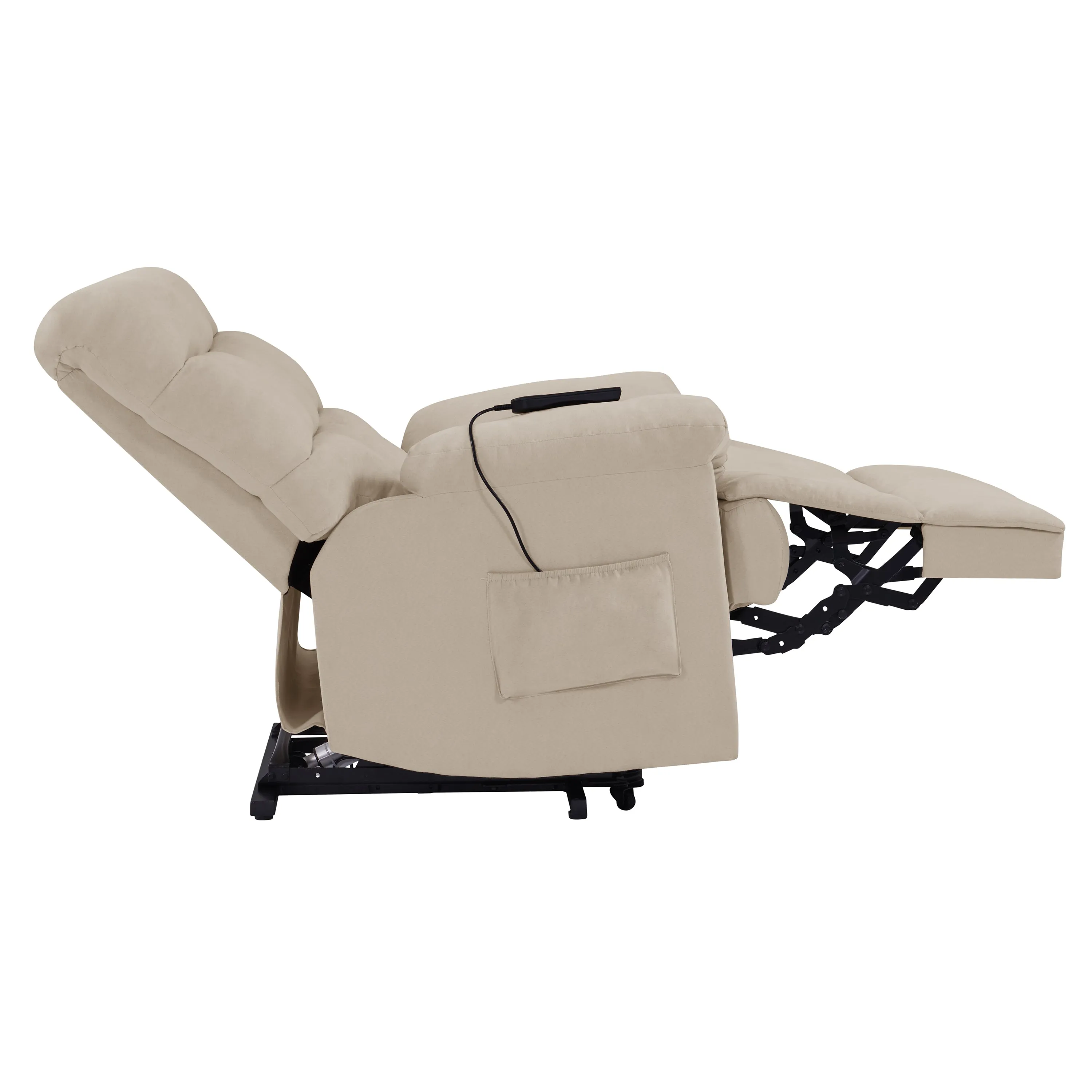 Cheraw Biscuit-Tufted Power Recline and Lift Chair