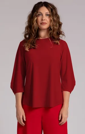 Classic Fit Lantern Top
