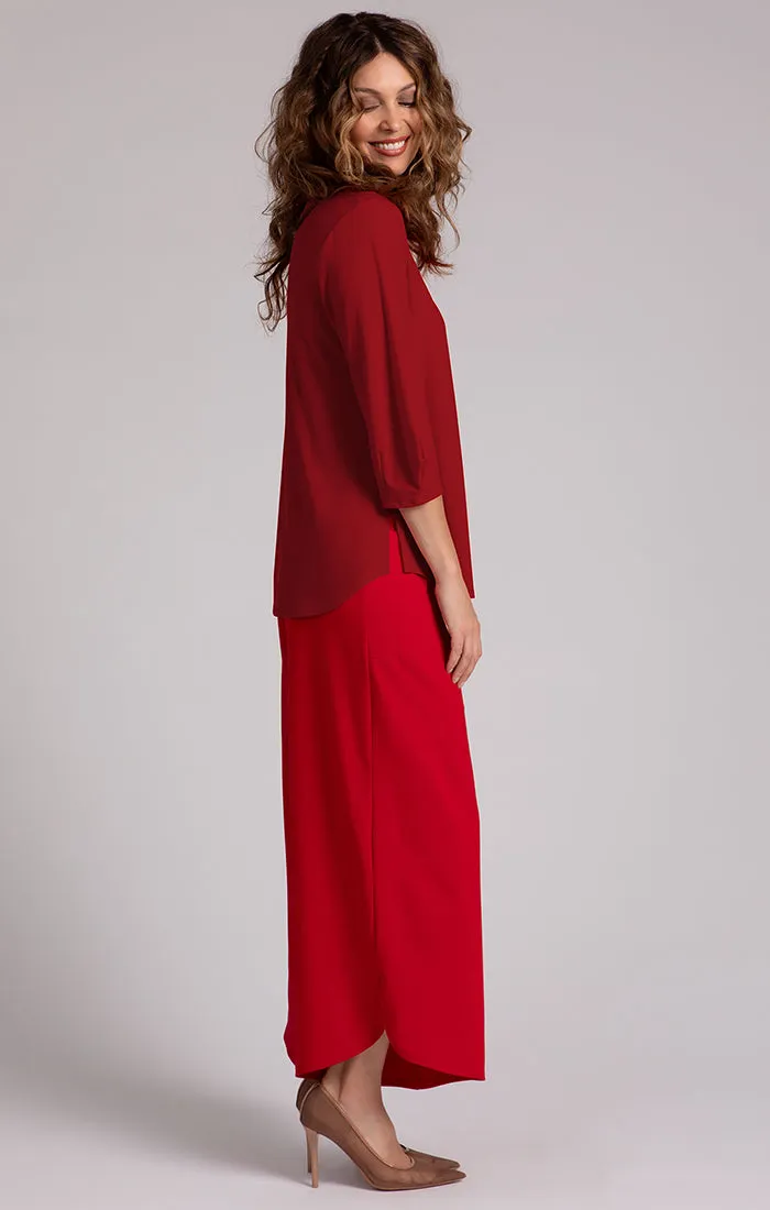 Classic Fit Lantern Top