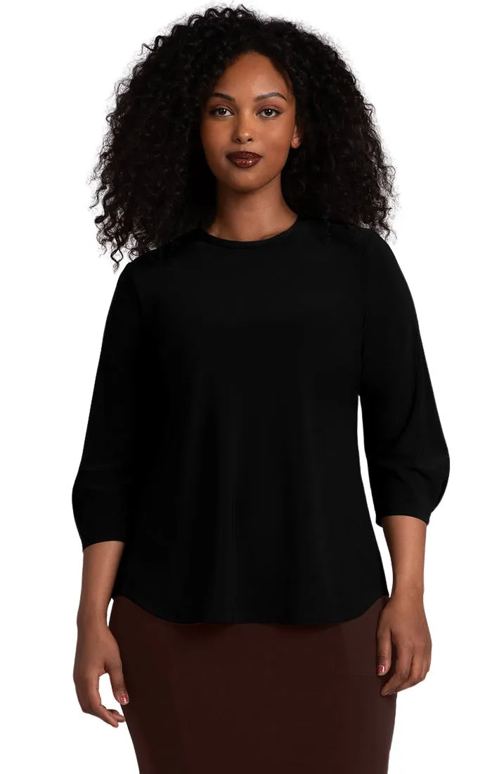 Classic Fit Lantern Top