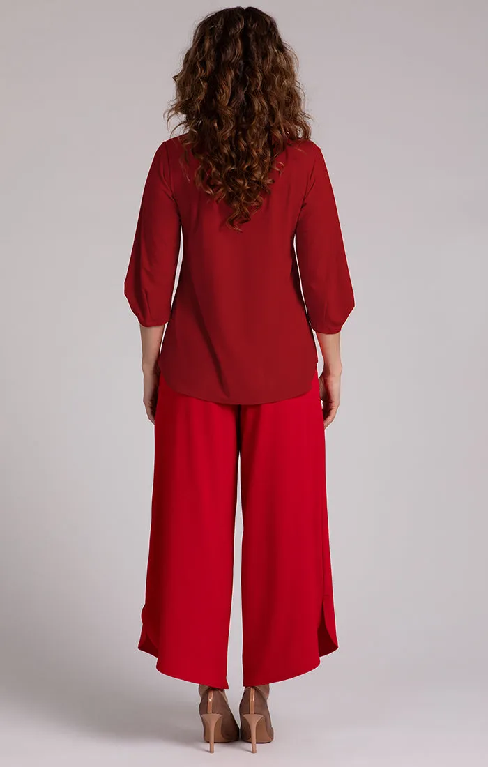 Classic Fit Lantern Top
