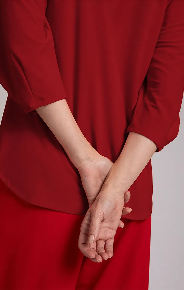 Classic Fit Lantern Top