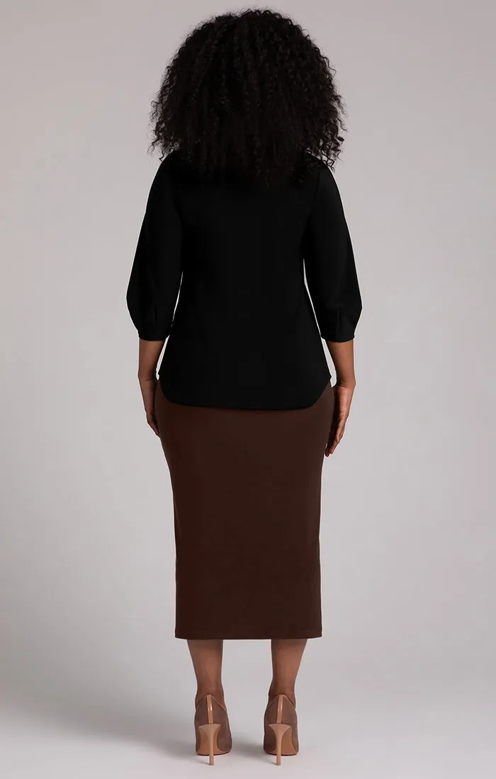Classic Fit Lantern Top