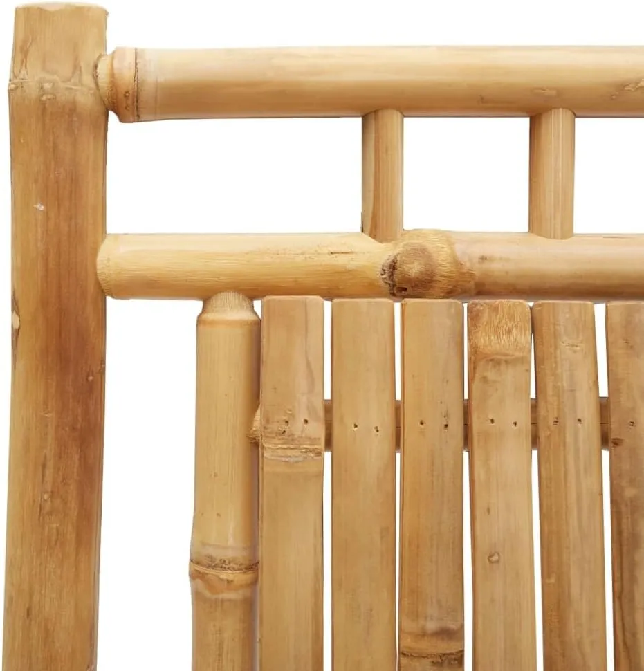 Comfortable Chair Dining Chairs Lawn Chairs Kitchen Chairs - Folding Patio Chairs 4 pcs 18.1"x26"x39" Bamboo for Campsites Garden Outside Terrace