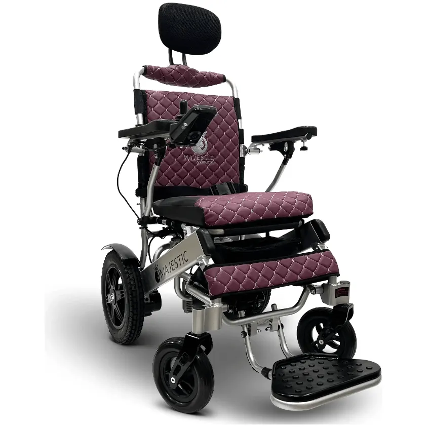 ComfyGo Majestic IQ-9000 Auto-Recline Folding Electric Wheelchair