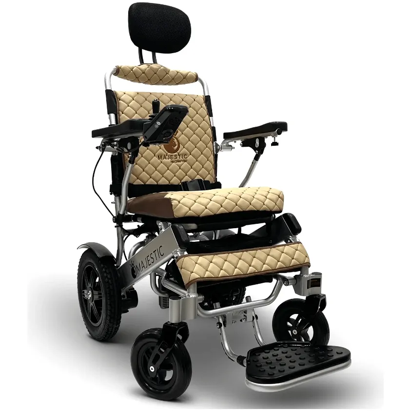 ComfyGo Majestic IQ-9000 Auto-Recline Folding Electric Wheelchair