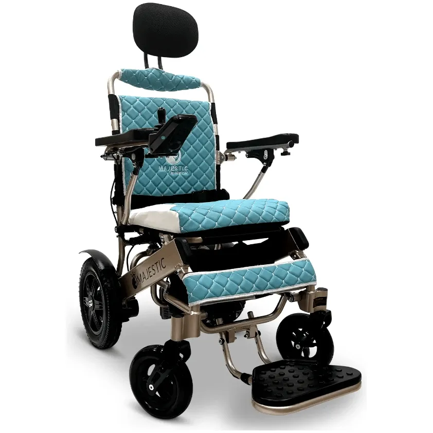 ComfyGo Majestic IQ-9000 Auto-Recline Folding Electric Wheelchair