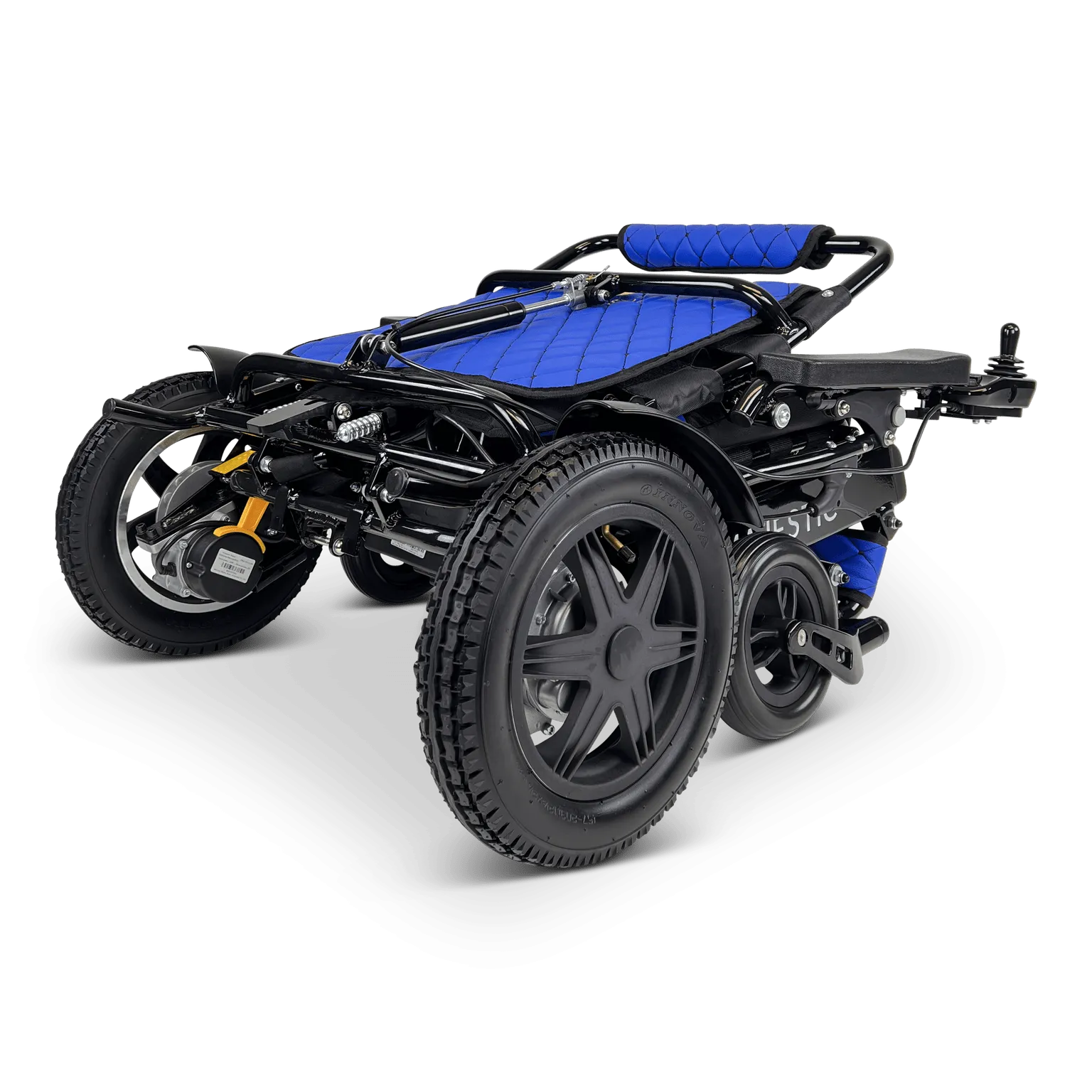 ComfyGo Majestic IQ-9000 Auto-Recline Folding Electric Wheelchair