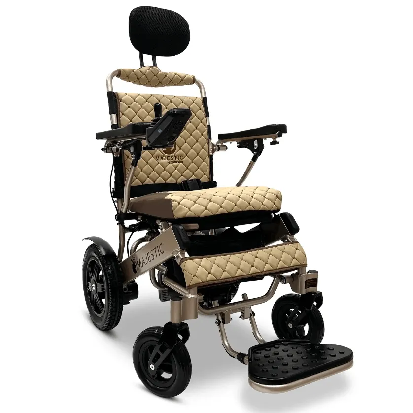 ComfyGo Majestic IQ-9000 Auto-Recline Folding Electric Wheelchair