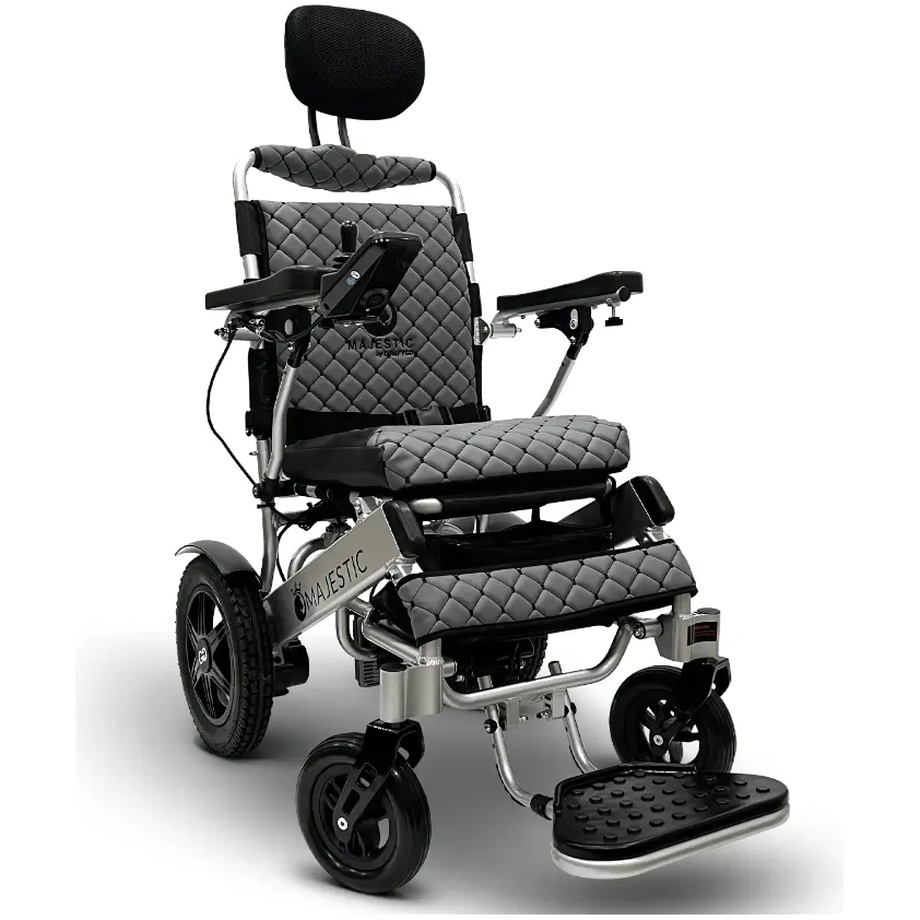 ComfyGo Majestic IQ-9000 Auto-Recline Folding Electric Wheelchair