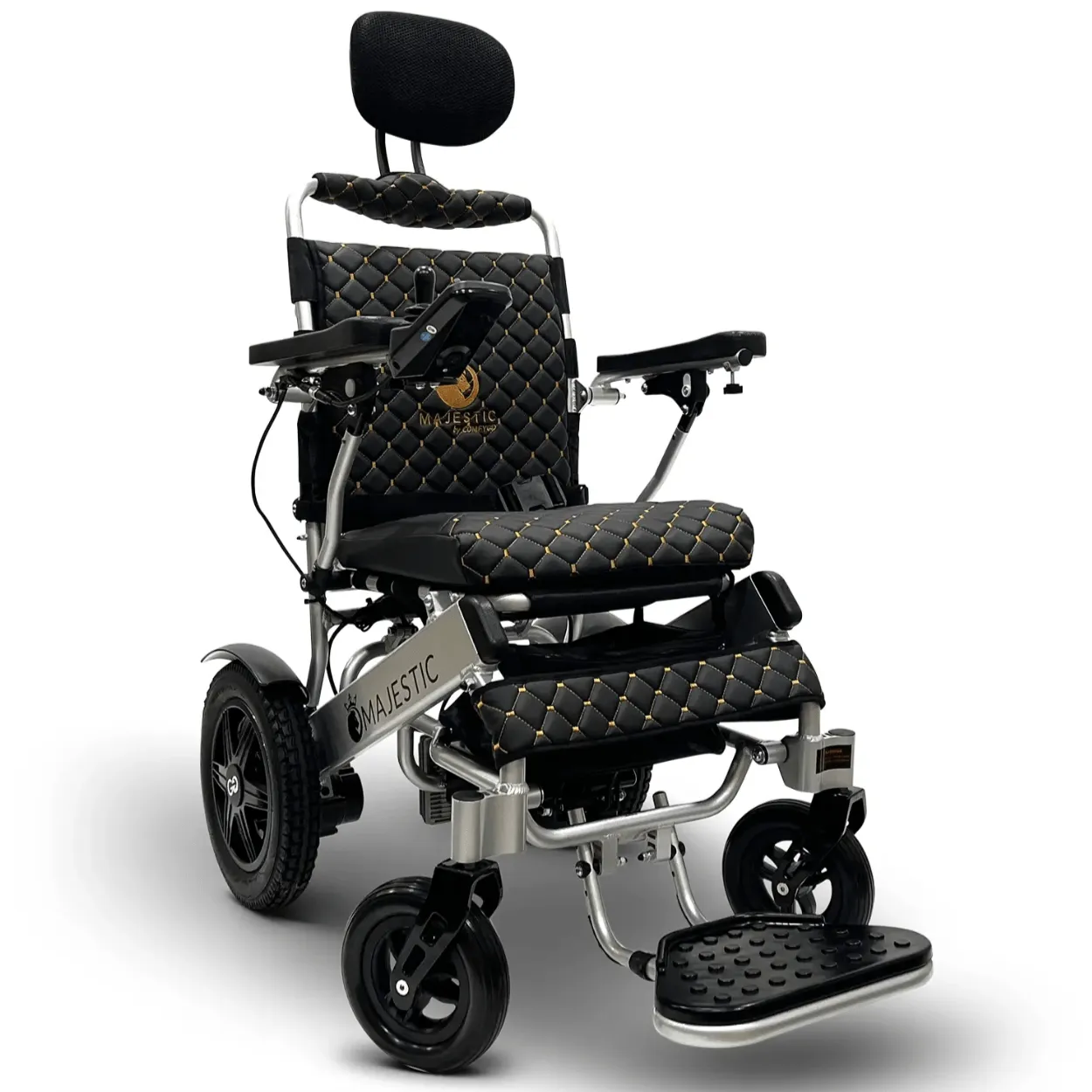 ComfyGo Majestic IQ-9000 Auto-Recline Folding Electric Wheelchair