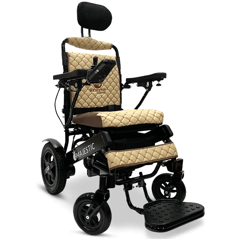 ComfyGo Majestic IQ-9000 Auto-Recline Folding Electric Wheelchair