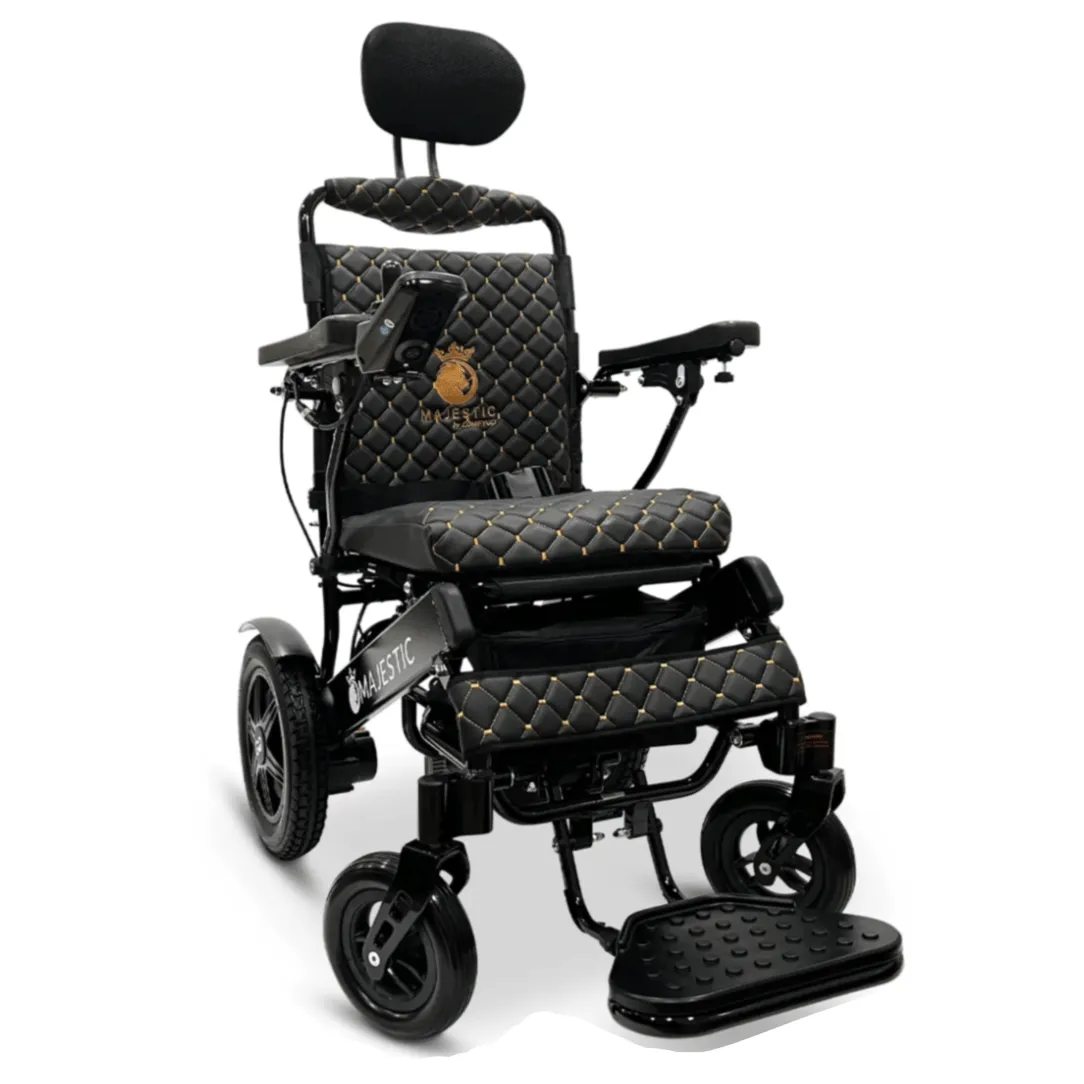 ComfyGo Majestic IQ-9000 Auto-Recline Folding Electric Wheelchair
