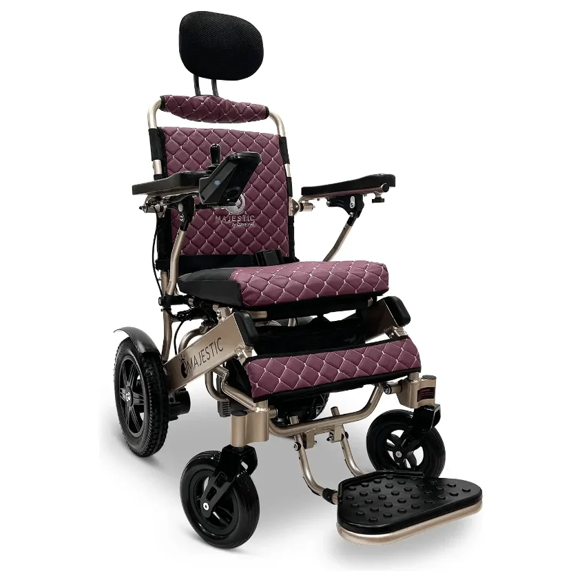 ComfyGo Majestic IQ-9000 Auto-Recline Folding Electric Wheelchair