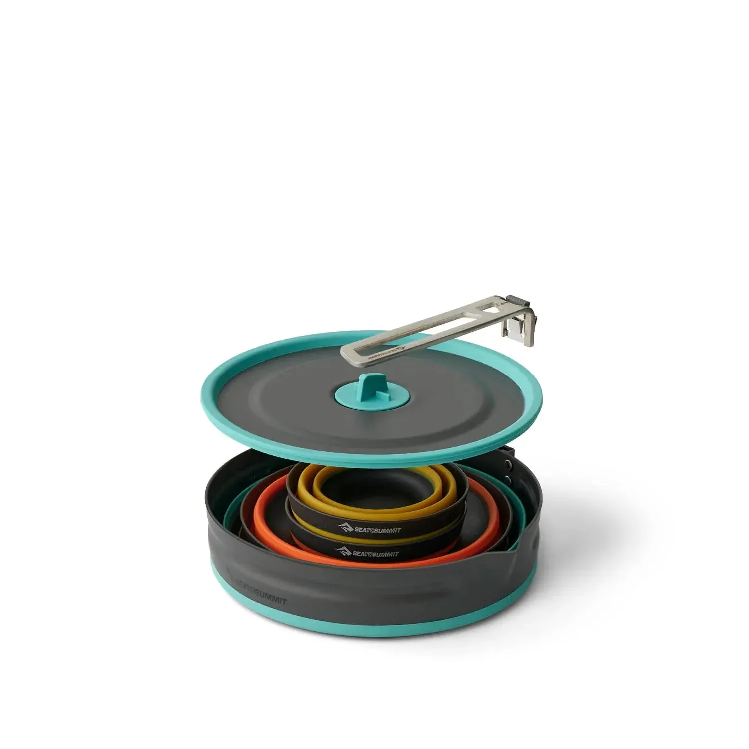Cook - Ultralight Great deal Summit One Piece) Frontier | Repeat buyers Collapsible (5 Pot to Sea Set