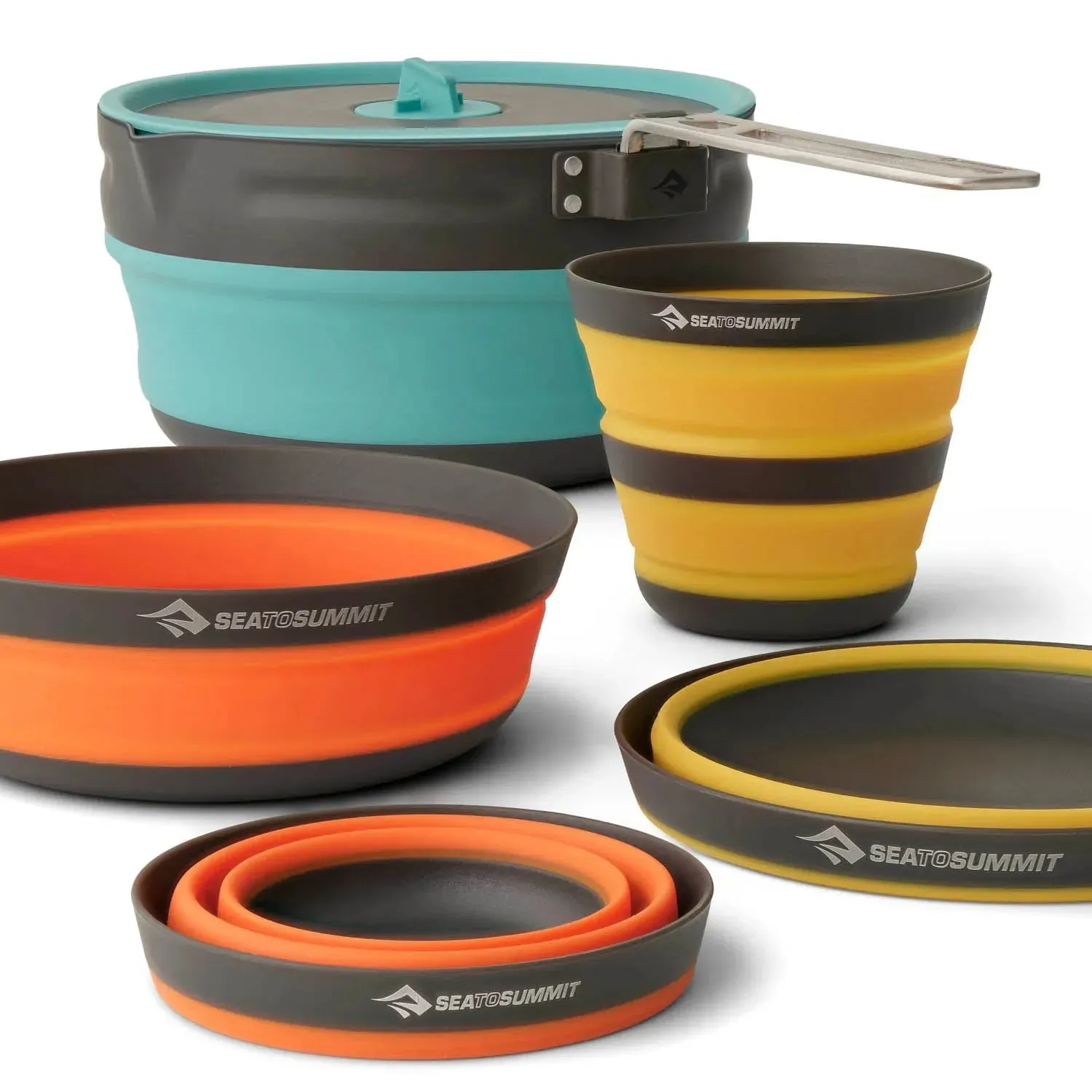 Cook - Ultralight Great deal Summit One Piece) Frontier | Repeat buyers Collapsible (5 Pot to Sea Set