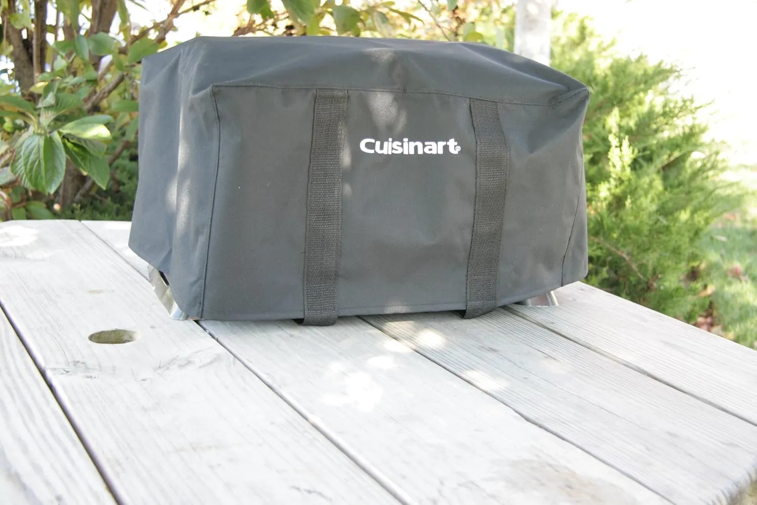 Cuisinart CFGS-222 Take Along Portable Grill Stand and Cuisinart CGC-18 Tabletop Grill Tote Cover