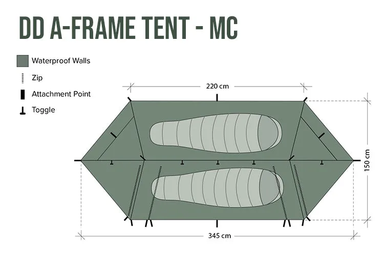 DD A-Frame Tent - MC