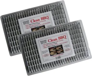Disposable Aluminum Grill Liners Set of 24 Sheets of Grill Toppers