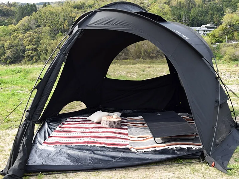DoD Fire Base 8 person Tent - Black