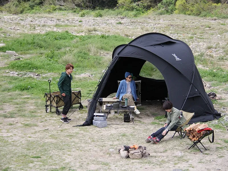 DoD Fire Base 8 person Tent - Black