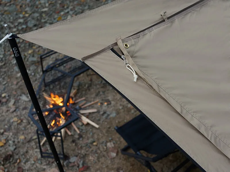DoD Kamaboko 1 - 2 person Tent solo TC - Tan