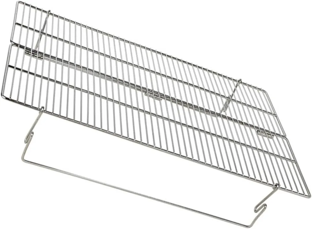 Easy-clean Portable Grill Grid Stainless Steel Barbecue Rack for Outdoor Adventures