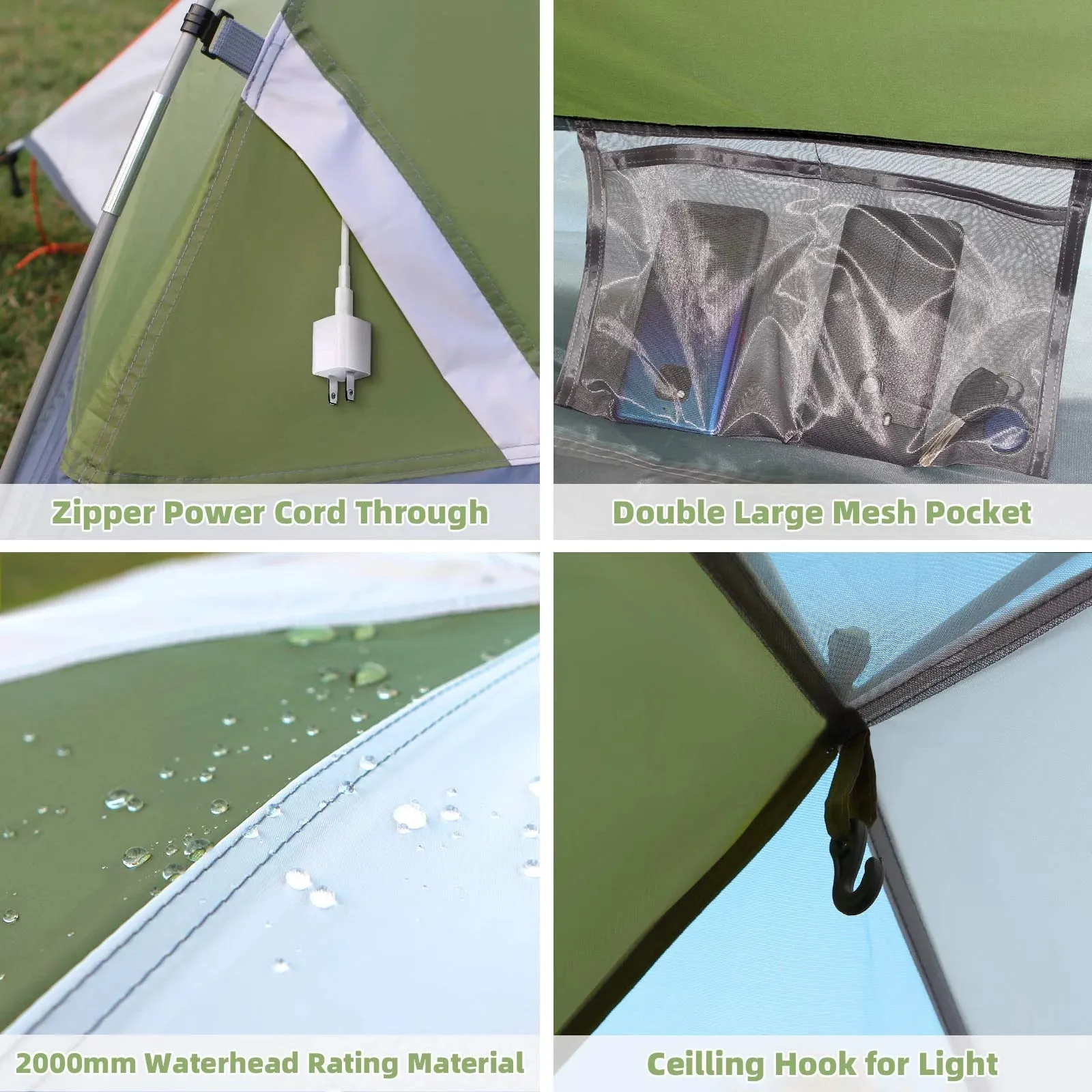 Emergency Prep Tent - Ultralight 5lb Waterproof Shelter for Camping & Bug-Out Bags
