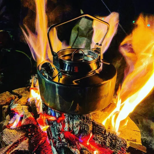 Eye-catching Fire Steel Stainless Antarcti Kettle 0.6L Maple Slashed prices