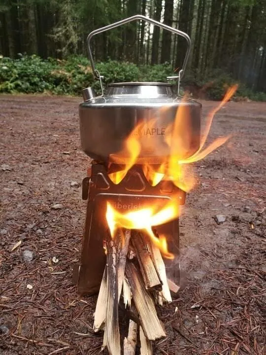 Eye-catching Fire Steel Stainless Antarcti Kettle 0.6L Maple Slashed prices
