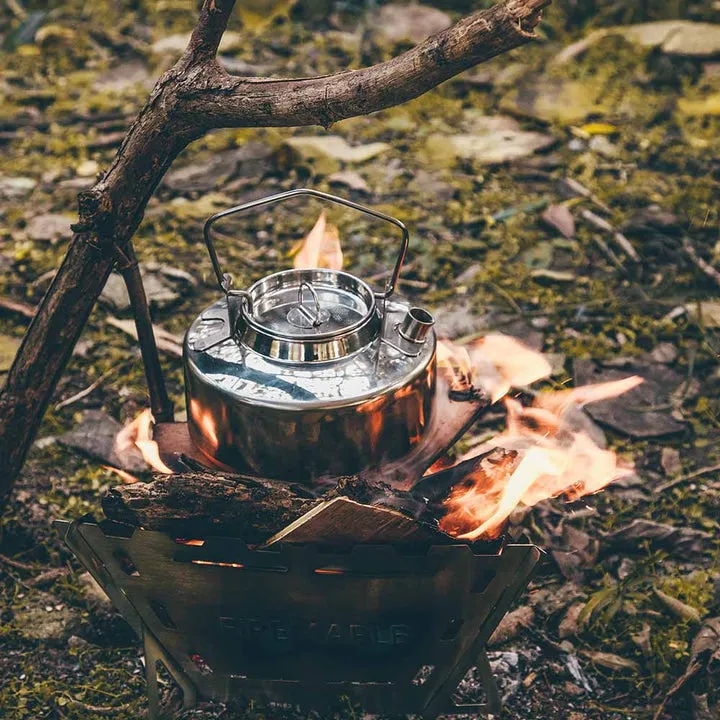 Eye-catching Fire Steel Stainless Antarcti Kettle 0.6L Maple Slashed prices