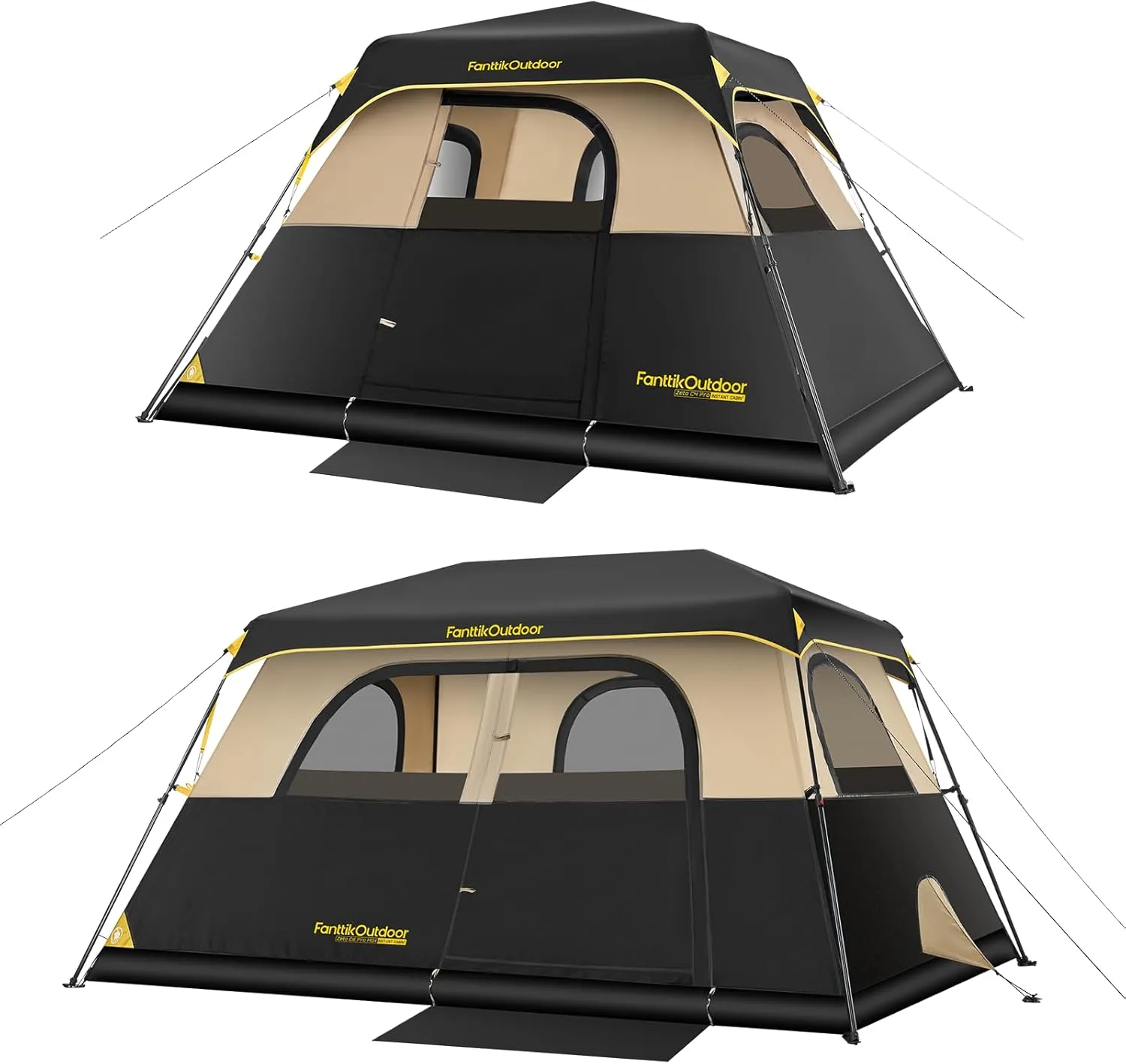 FanttikOutdoor Zeta C4 Pro & C6 Pro Max Instant Cabin Tent 4 Person Camping Tent
