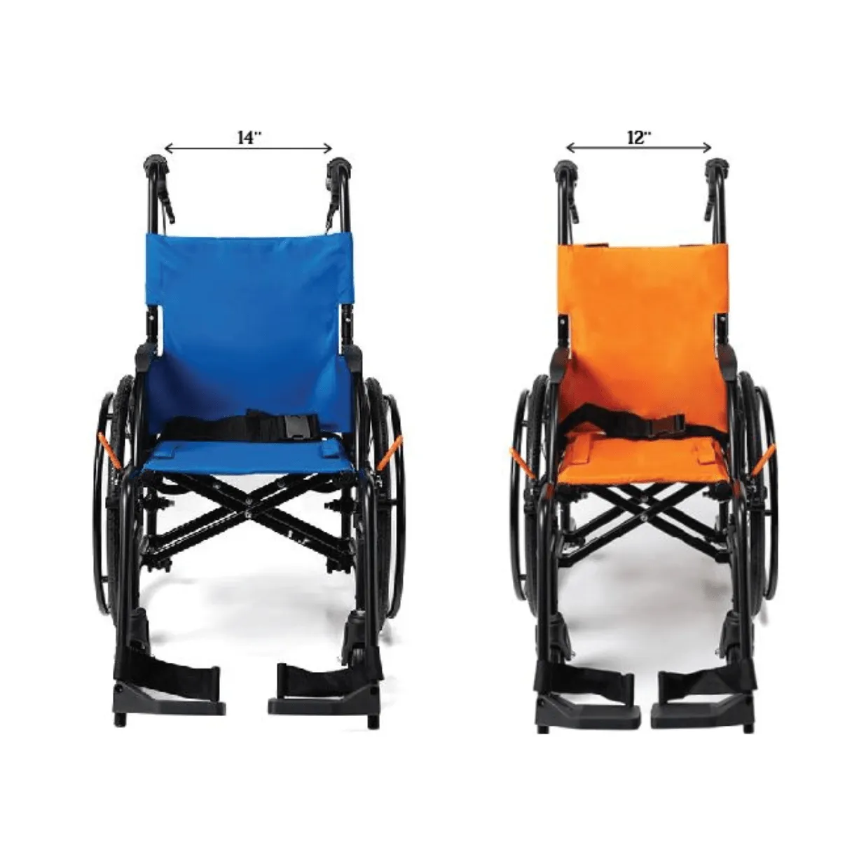Feather Kids Wheelchair 12 lbs Lightweight Manual Chair for Children