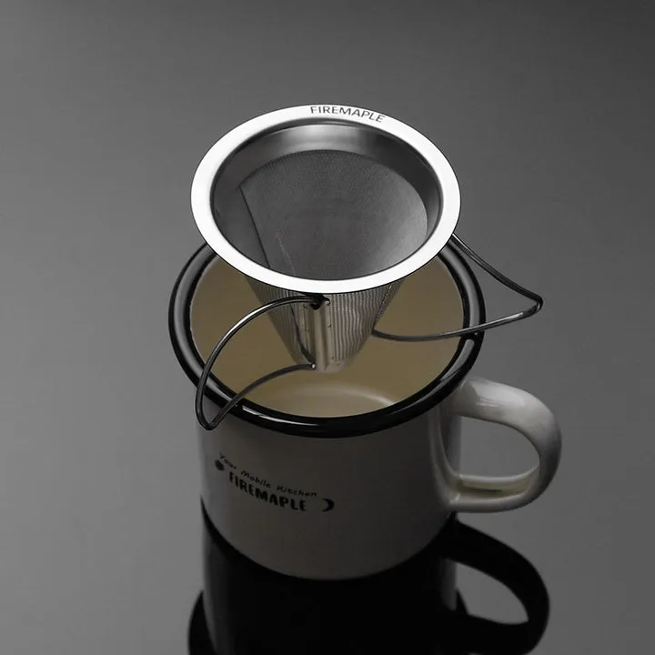 Filter Maple Clean-lined Foldable Coffee Fire Easy to install Antarcti