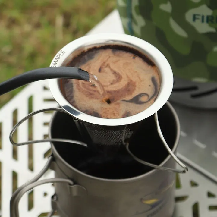 Filter Maple Clean-lined Foldable Coffee Fire Easy to install Antarcti