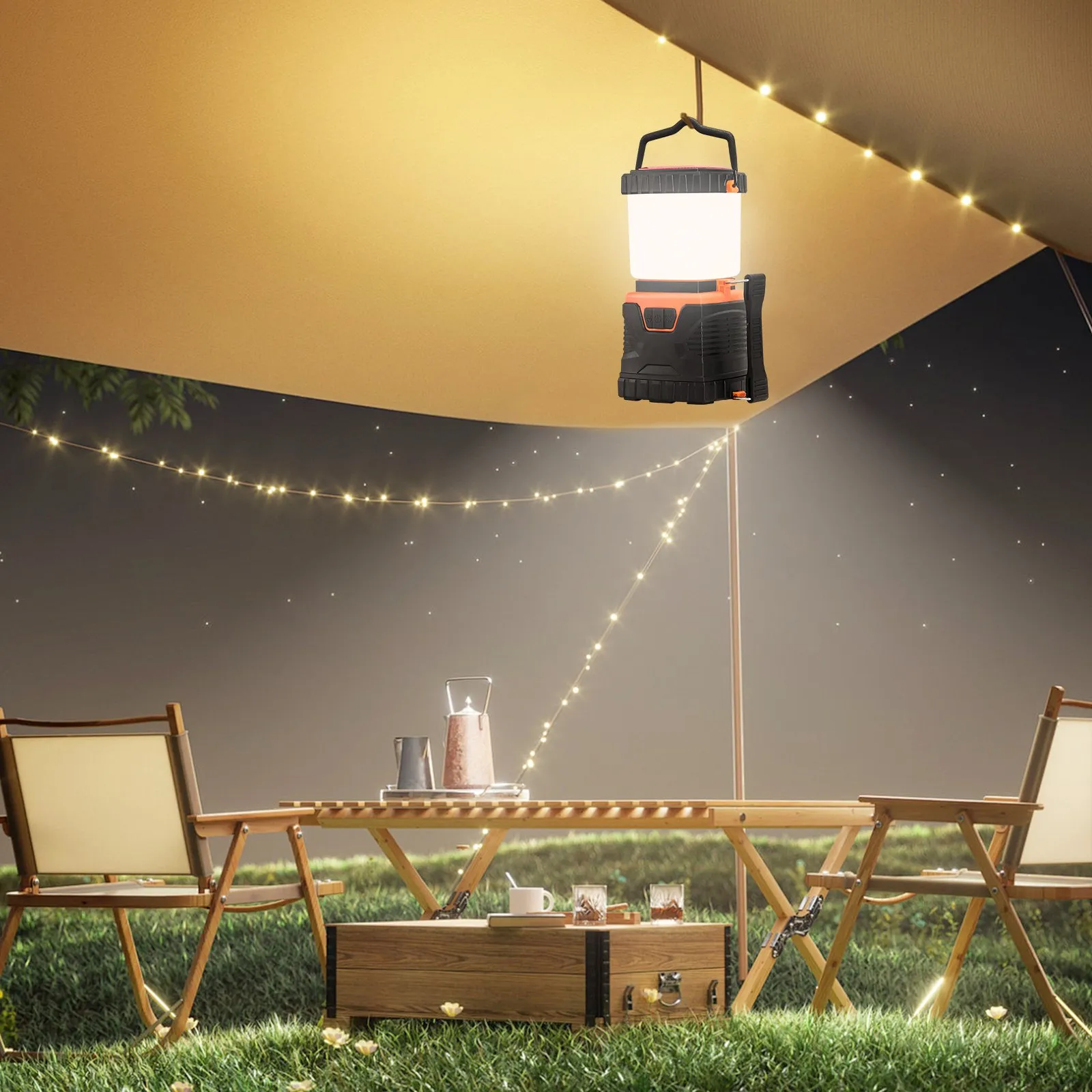 (FINAL PRICES ARE LOWER ON OUR SITE!) VEVOR LED Camping Lantern Battery Powered All-in-one for Exceptional Experience