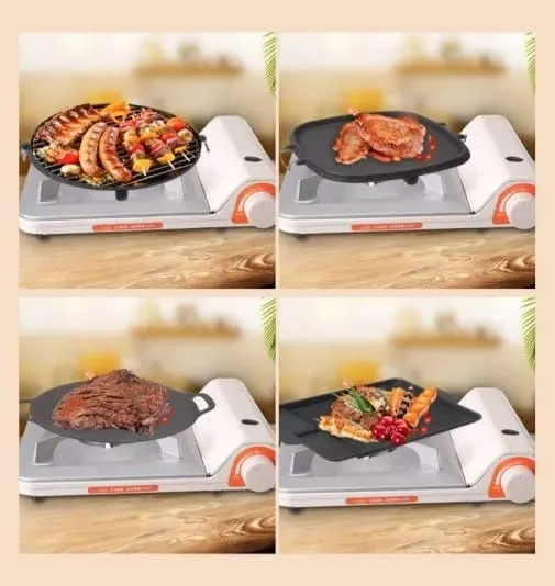 Flame-On Portable Ultra-Slim Gas Stove