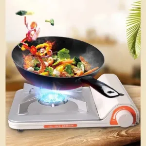 Flame-On Portable Ultra-Slim Gas Stove