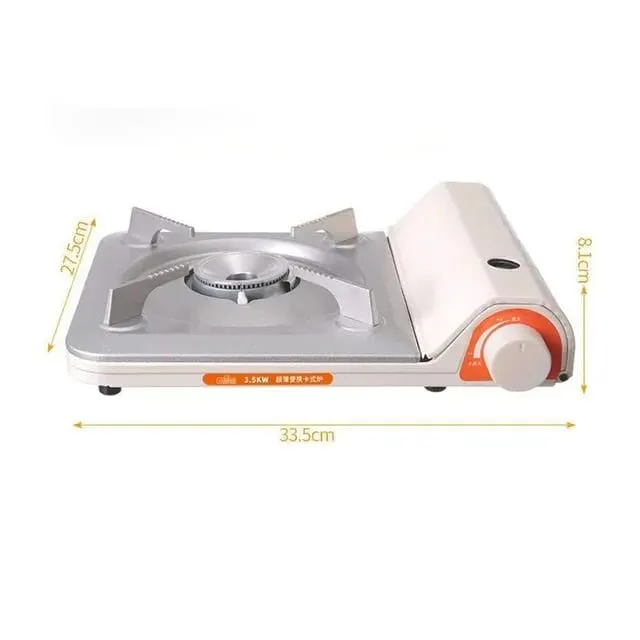 Flame-On Portable Ultra-Slim Gas Stove